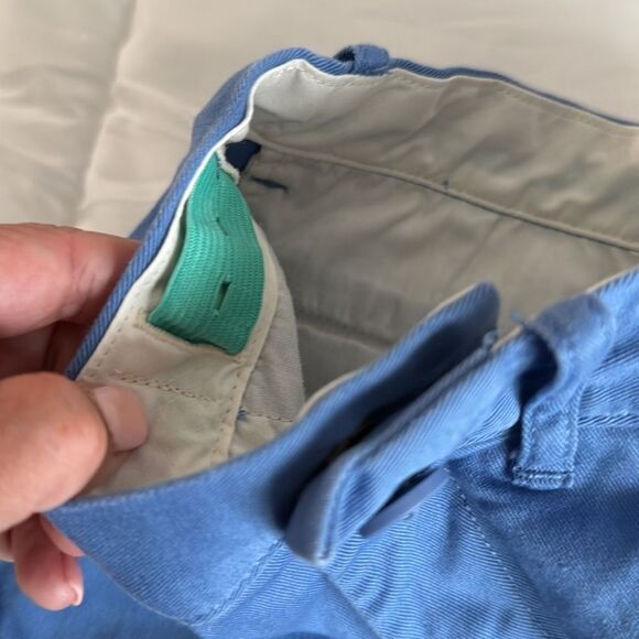 J Crew Factory Blue Boys' Gramercy flex chino short size 6 - Picture 5 of 5